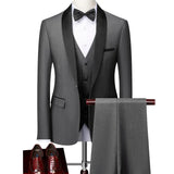 Men's Plus Size Suit – Business 3-Piece Outfit