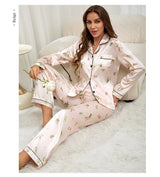 Women's Satin Pajama Set
