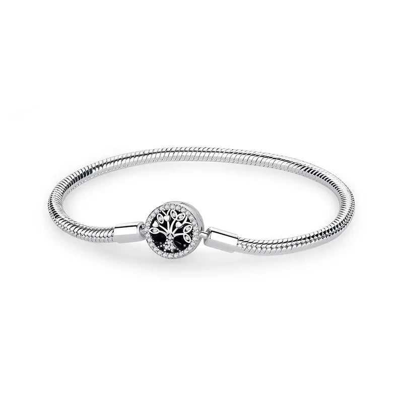 925 Sterling Silver Charm Bracelet