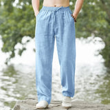 Men’s Cotton Linen Beach Pants