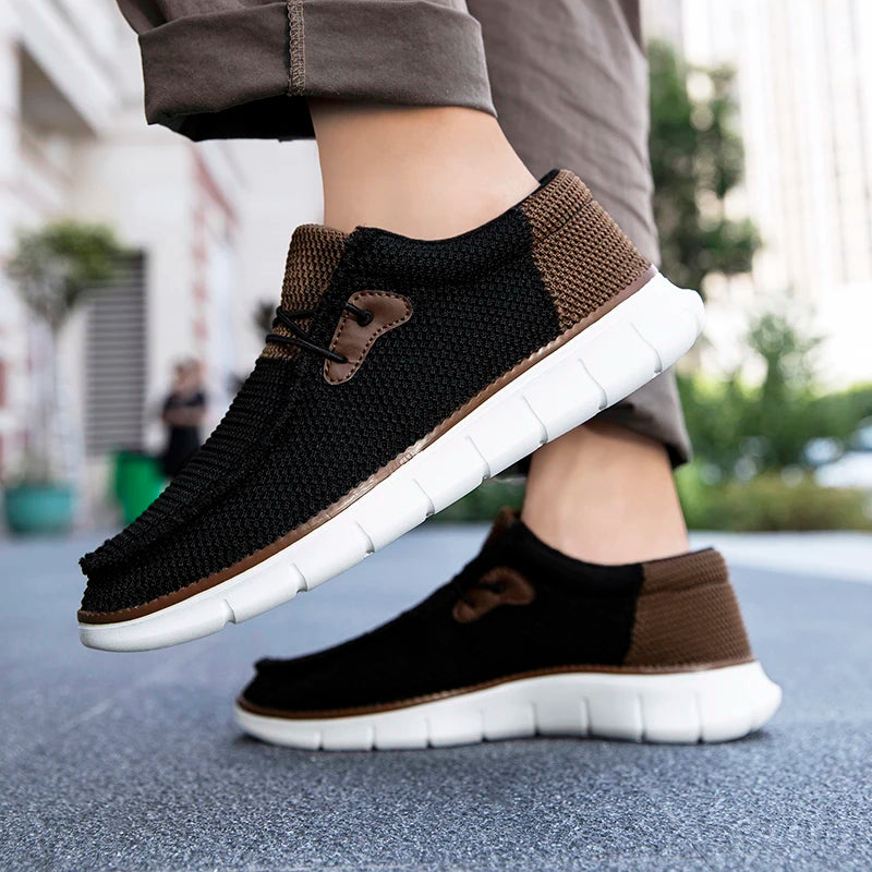 Men’s Versatile Lace-Up Loafers