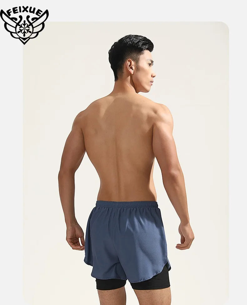 Men's Plus Size Beach Swim Shorts