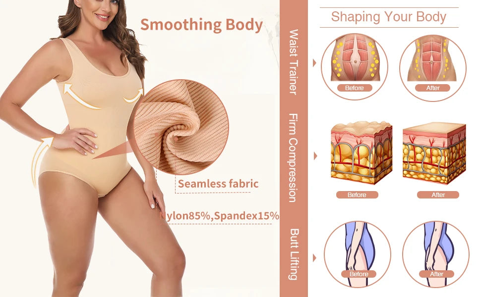 Women Invisible Shaping Jumpsuit