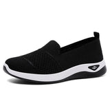 Knitted Lightweight Loafers – Breathable Platform 2025
