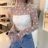 Women's Mesh Crop Top