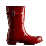 Women Mid Calf Boots Embroidered Leather