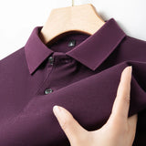 Men Cotton Breathable Polo Shirt