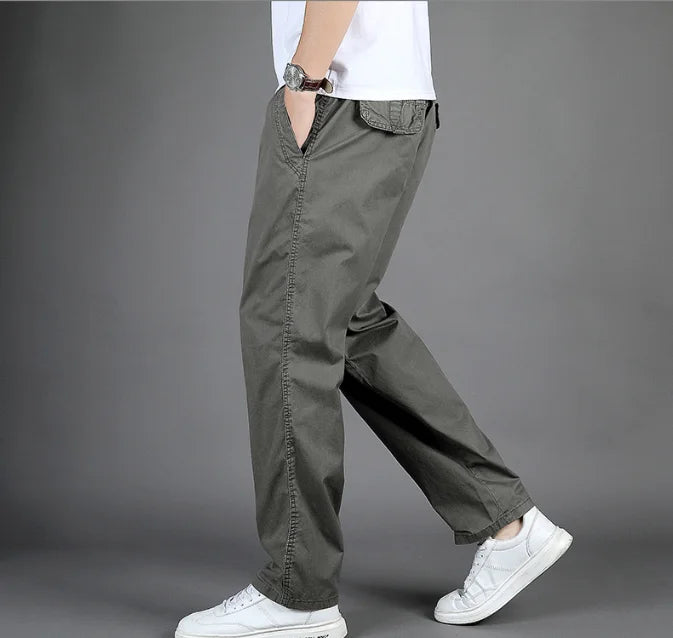 Men’s 6XL Cotton Cargo Work Pants
