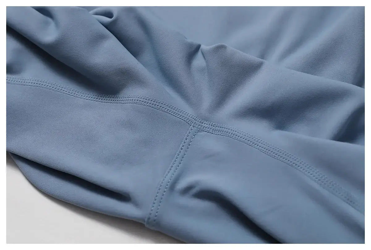 Women Fitness Zipper Long Sleeve Jumpsuit