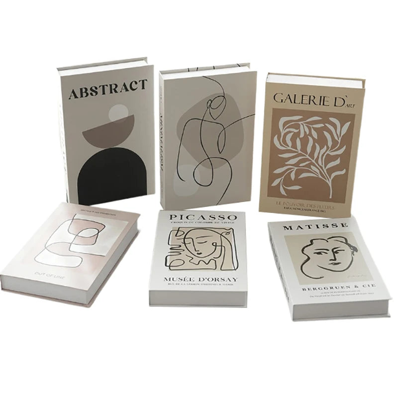 Minimalist Luxury Fake Book Decor