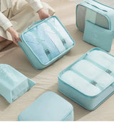 10/7-Piece Travel Organizer Set – Suitcase Packing Cubes