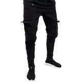 Men Cargo Pocket Jeans