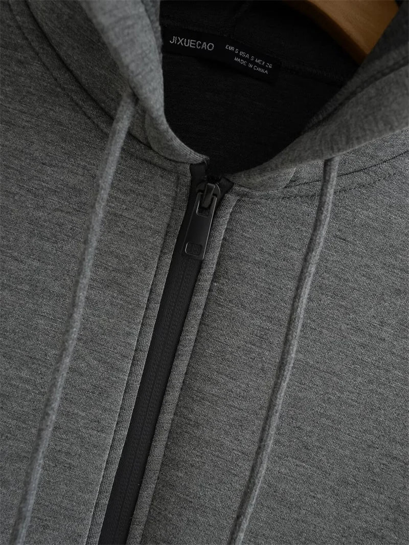 Women's Oversized Zipper Hoodie Jacket