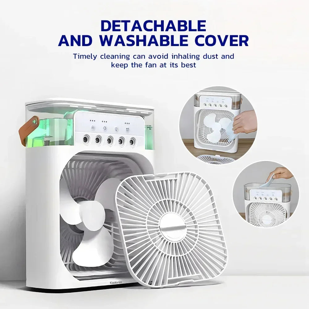 3-in-1 Small Air Conditioner Fan
