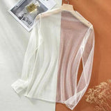 Women's Mesh Crop Top