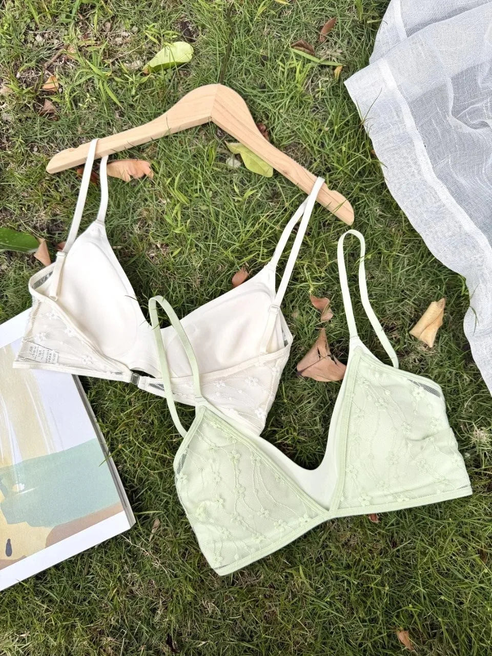 Seamless Lace Bra