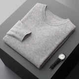 Men Merino Wool Pullover Sweater
