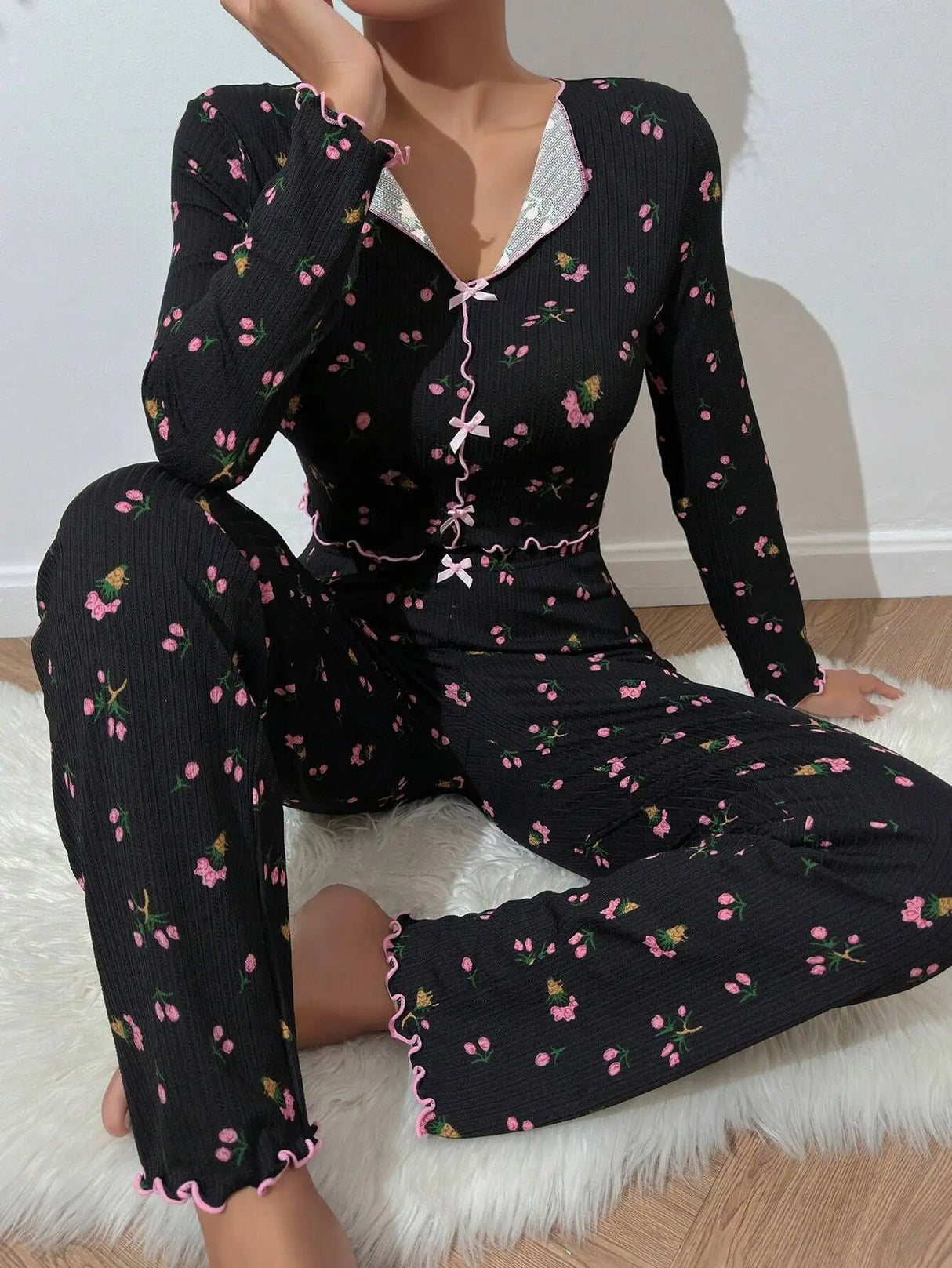Women’s Printed Loungewear Set