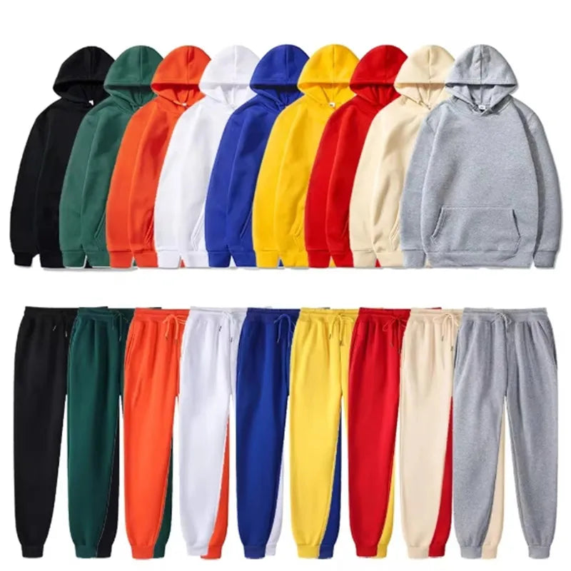 Unisex Sports Hoodie & Pants Set