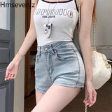 BowPop™ – Summer Hot Girl Denim Shorts (Hip Wrap, High Waist Fit)