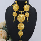 Dubai Gold Plated Wedding Jewelry Set