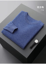 Men Merino Wool Pullover Sweater