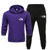 Unisex Printed Hooded Tracksuit