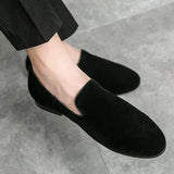 Men’s Suede Driving Mules