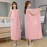 Wearable Bath Towel Wrap