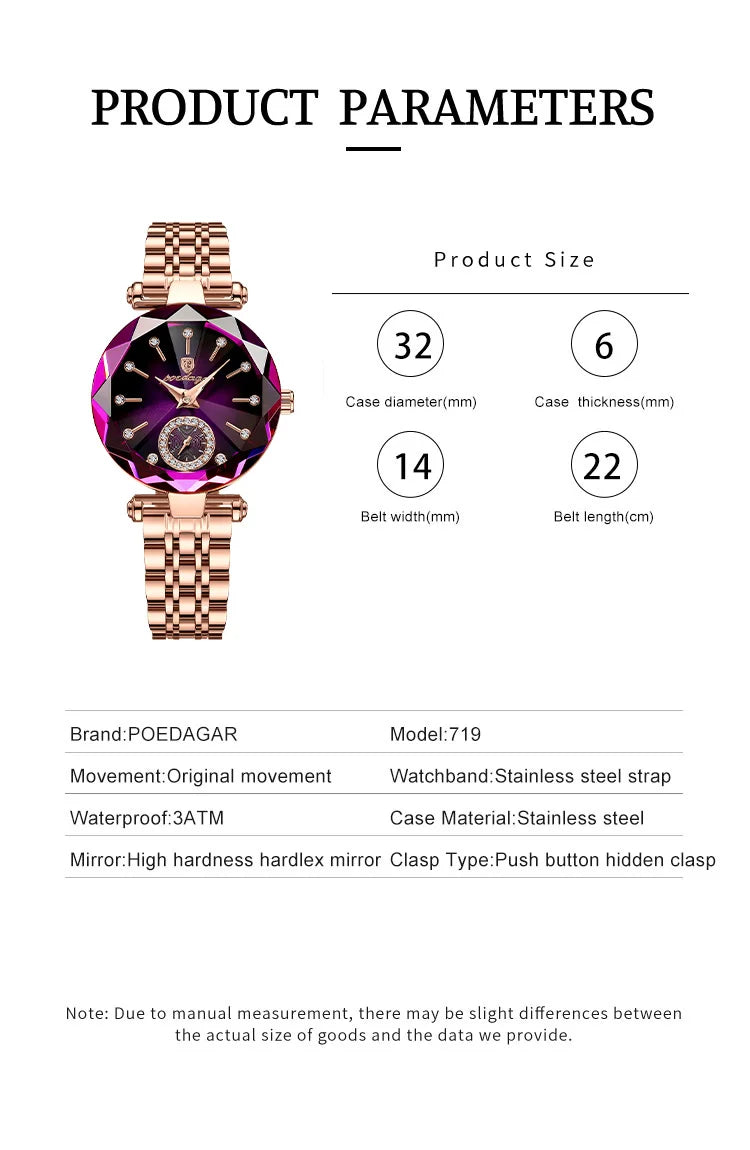 POEDAGAR Elegance Watch
