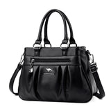 Triple Compartment Tote Bag
