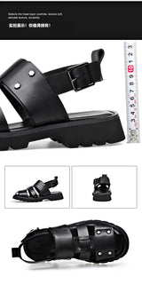 Executive Leather Gladiator Sandals