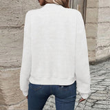 Casual Zipper Baseball Collar Women's Jacket