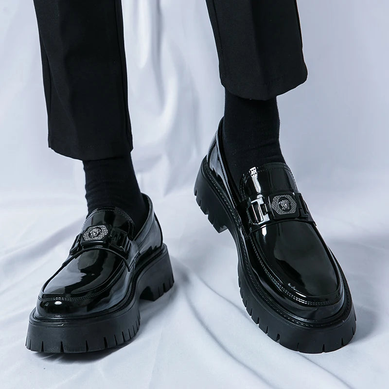 Men Comfortable Work Office Loafers