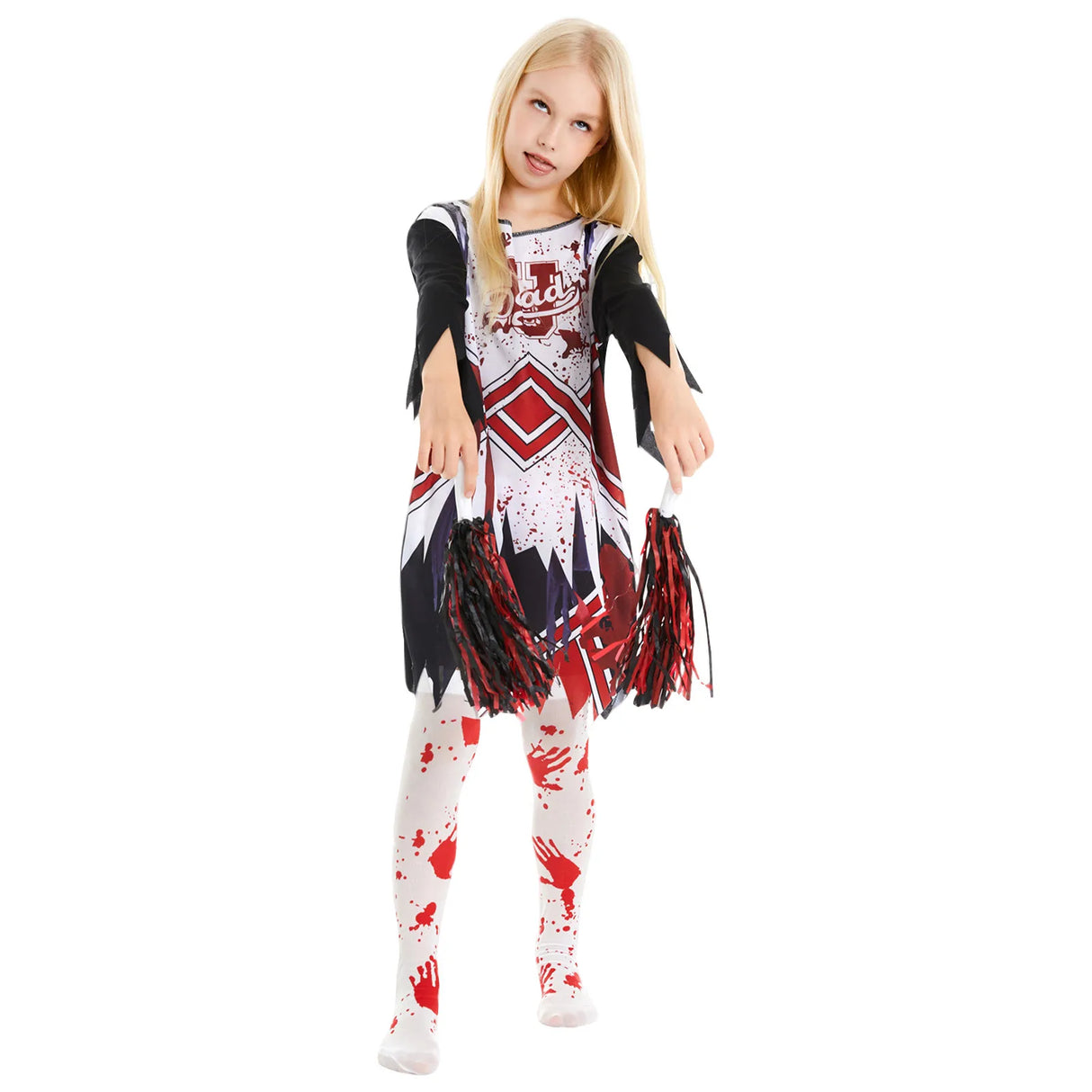 Kids Horror Cheerleader Costume