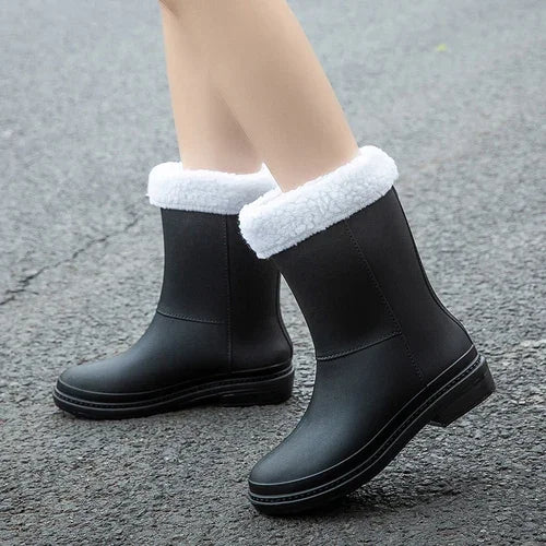 Women Knitted High Heel Mules