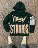 Women Embroidery Patch Hoodie Loose Y2K Streetwear