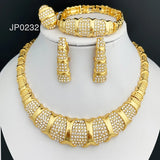 Dubai 18K Gold Plated Jewelry Set