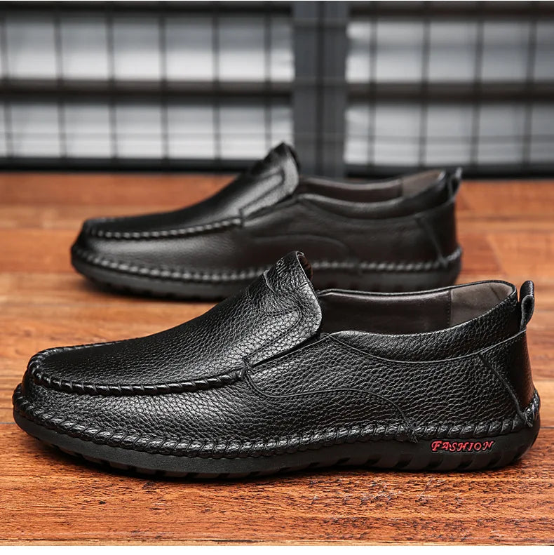 Men’s Italian Leather Driving Loafers