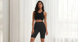 Women High Waist 3 Pocket Bike Shorts