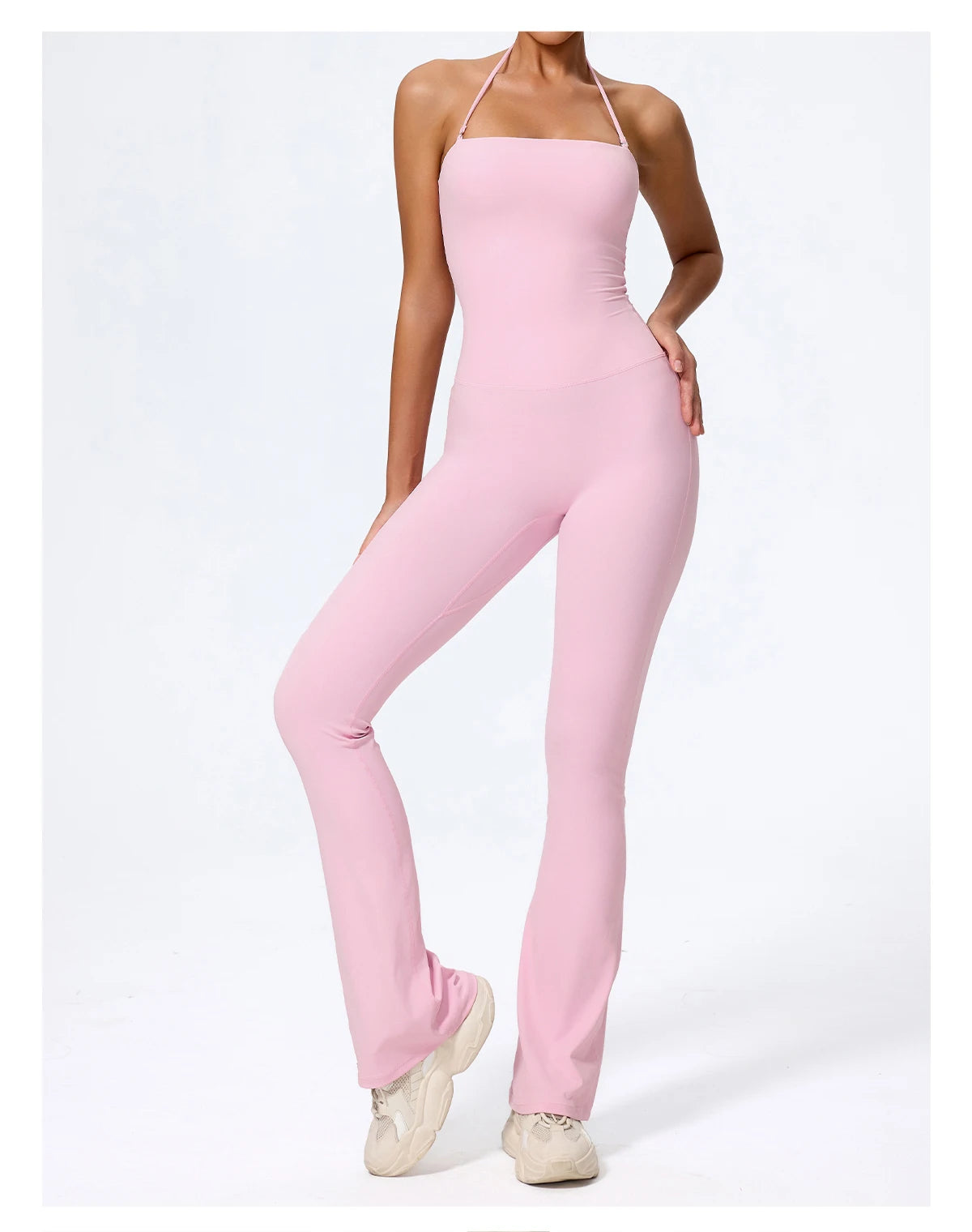 Elevate Backless Active Jumpsuit