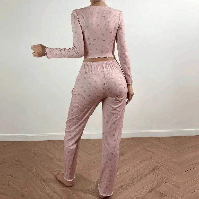 Women’s Printed Loungewear Set