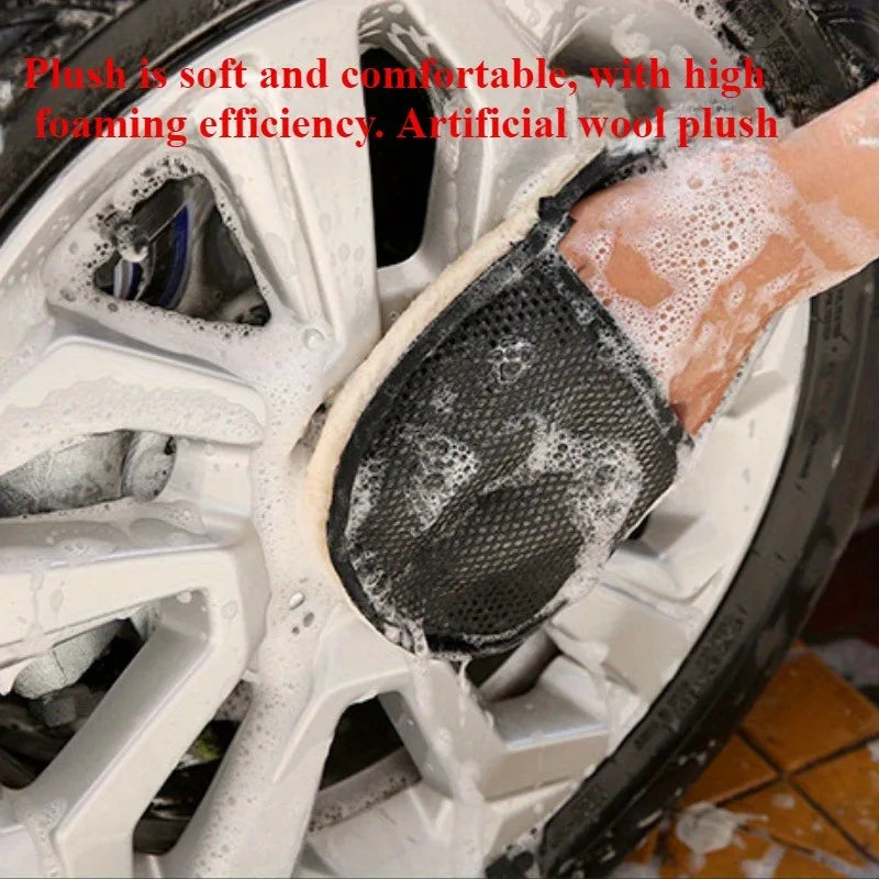 Car Cleaning Cloth & Gloves