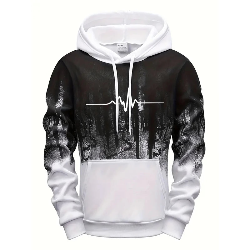 Men's Casual Jogging Tracksuit Set