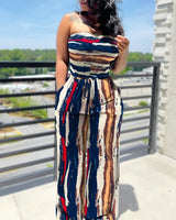 DotBella™ – Polka Dot Off Shoulder Jumpsuit (Playful, Retro & Summer-Ready)