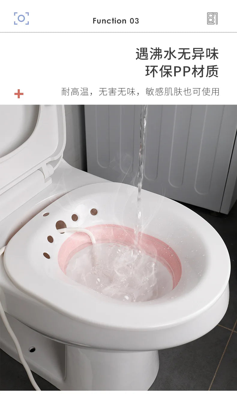 Foldable Toilet Sitz Bath