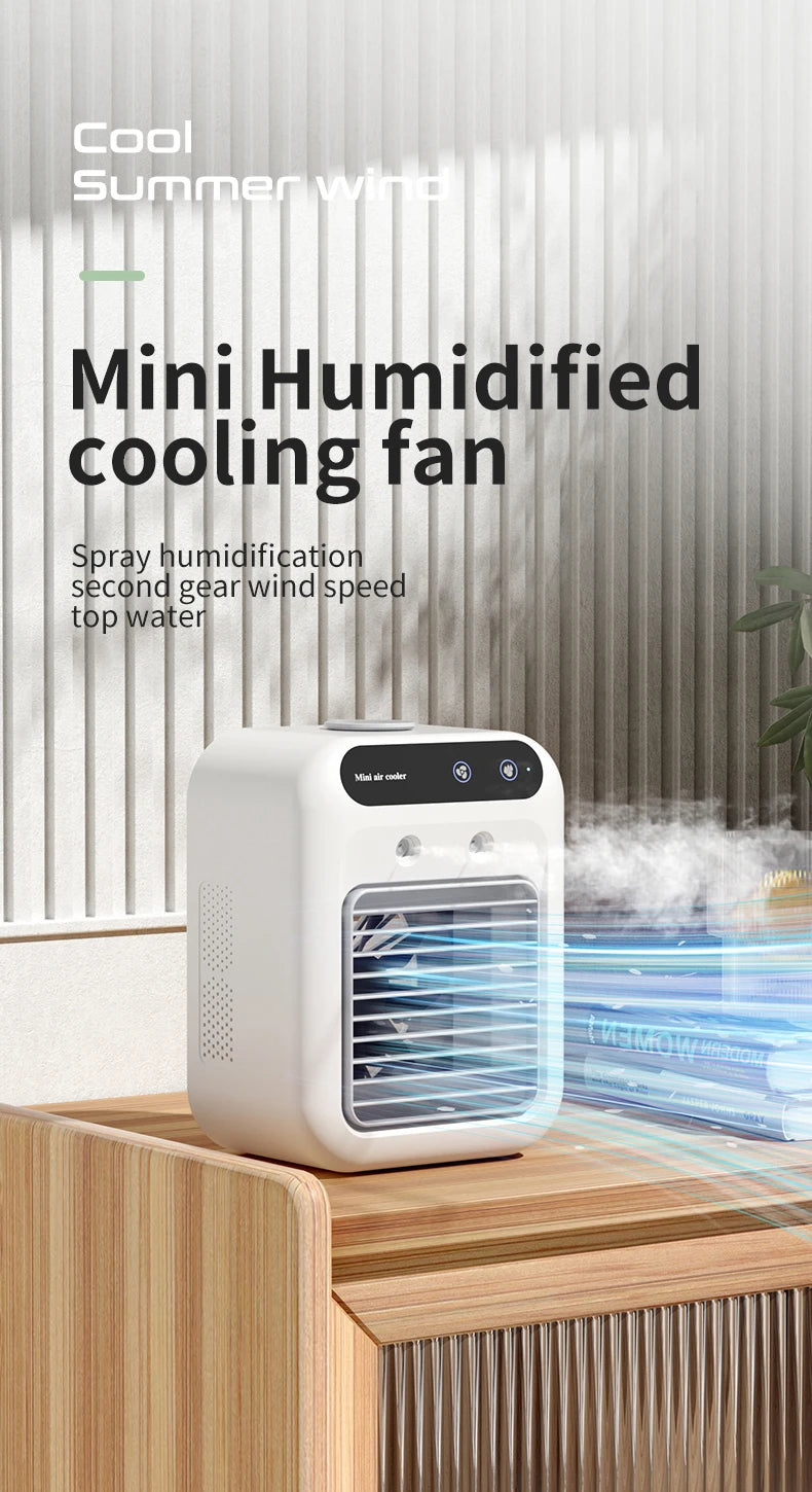 Portable Car Air Cooler Humidifier