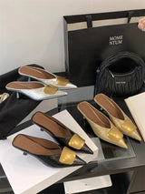 Women’s Luxury Heeled Mules