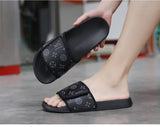 Men Genuine Leather Summer Sandals Slippers