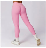 Summer Breathable Women's Yoga Leggings – High Waist Gym Workout Pants
